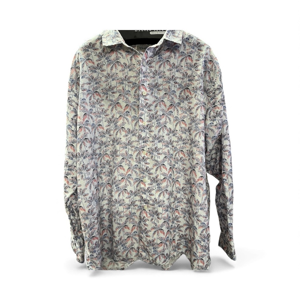 Caribbean Men's Casual Shirt with Tropical Print